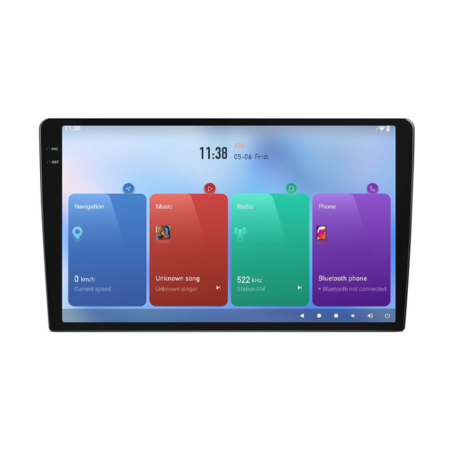 2026 New Android 16 Car Radio 9 Inch 2 Din Universal Car Stereo Wireless CarPlay GPS Navigation WiFi Bluetooth Multimedia Player