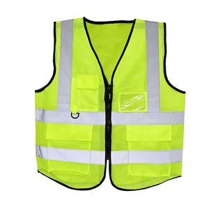 Chaleco Protector de seguridad de invierno con logotipo personalizado, venta al por mayor, ropa de trabajo reflectante de alta visibilidad, OEM, proveedor a granel, Protección deportiva - Product Image 1