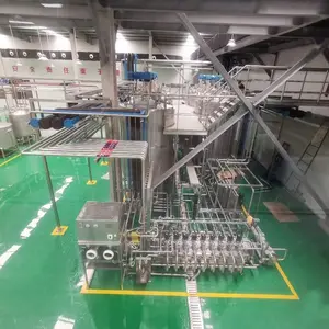 Línea de producción de leche pequeña para fabricación de leche fresca, sabor UHT, leche y otras bebidas lácteas