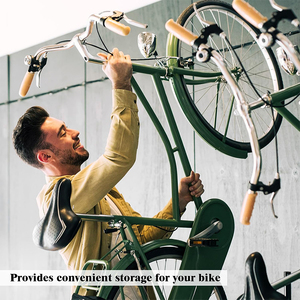 <span class=keywords><strong>Crochet</strong></span> mural robuste en acier pour vélo, lot de 2, système d'organisation et de rangement pour mur à lattes, <span class=keywords><strong>crochet</strong></span> utilitaire pour vélo - Product Image 2
