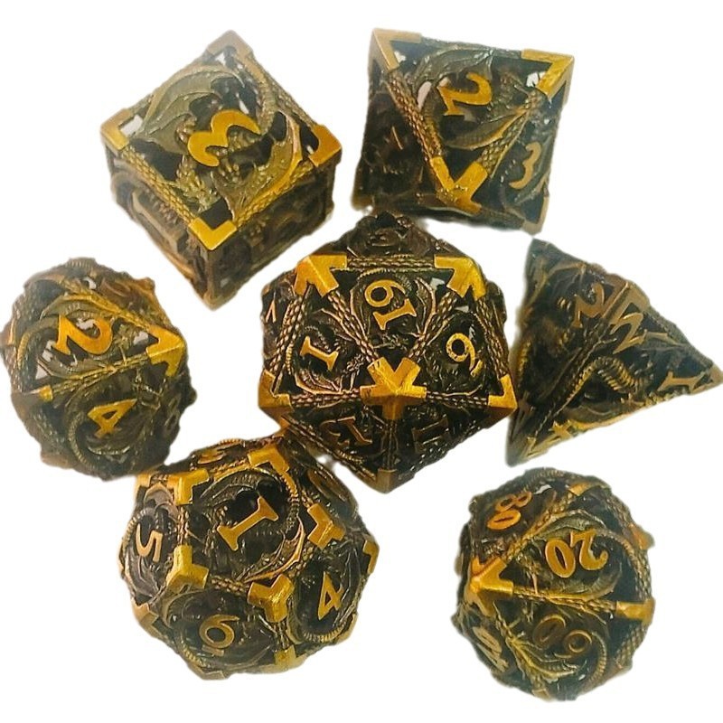 Antique Bronze with Gold