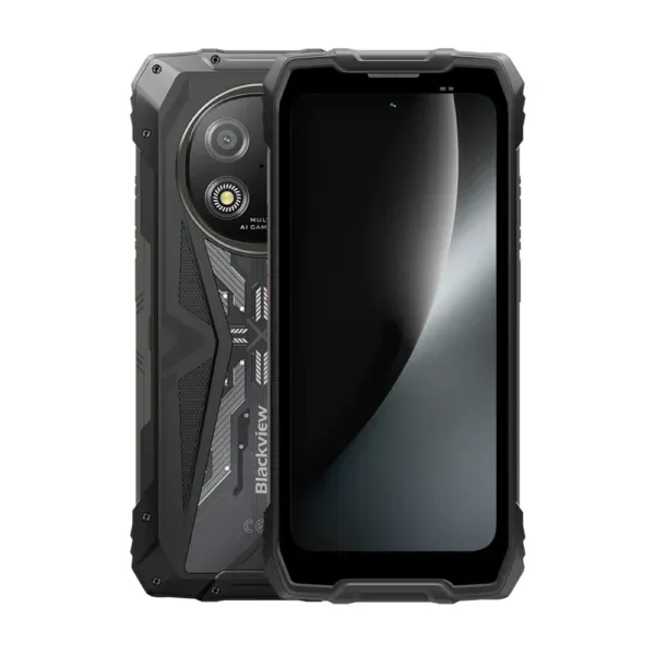 Blackview Rock 2 Rugged Phone 6.67 Inch HD+ 13MP Front Camera 8+256GB 120HZ Display 15000mAh Android 16 5G Cellphone