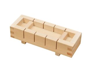 แม่พิมพ์<span class=keywords><strong>ซูชิ</strong></span>ไม้ทรงสี่เหลี่ยม <span class=keywords><strong>ราคา</strong></span>ขายส่ง กล่องทำซูชิไม้ สำหรับใช้ในบ้าน - Product Image 1