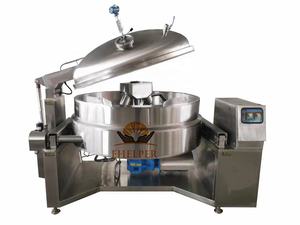 Olla Industrial Inclinable con Agitador y Calentamiento a Vapor - para Salsas, Dulce <span class=keywords><strong>de</strong></span> Leche, Mermelada - Cocina y Mezcla <span class=keywords><strong>de</strong></span> Alta Eficiencia - Product Image 3