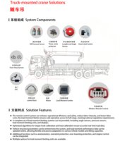 Grúas Montadas en Camión con Control Remoto Inalámbrico Inteligente Doman, Manuales y Automáticas, XCMG Personalizadas, Industriales, IP65, Recargables