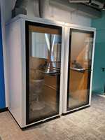 Cabine de bureau insonorisée FlexSpace, cabine acoustique, cabine téléphonique, cabine de réunion, cabine de bureau, cabine d'intimité