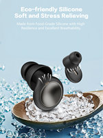 Bouchons d'oreille en mousse souple Itra pour bloc de sommeil profond aide au ronflement confortable temps calme réutilisable produits en silicone à usage quotidien
