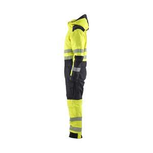 BLAKLADER - 6725197733995XL Combinaison d'hiver haute visibilité Jaune/Noir-EAN 7330509854013 HI-VIS WORKWEAR - Product Image 4