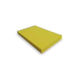 Taglio in schiuma PE 590 x 390 x 50 mm in giallo - Product Image 1
