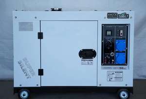 EEDA 파워 소형 휴대용 저소음 디젤 발전기 세트 9KW 10KW 비상 전력 생성기 가정용 10kw 디젤 발전기 - Product Image 2