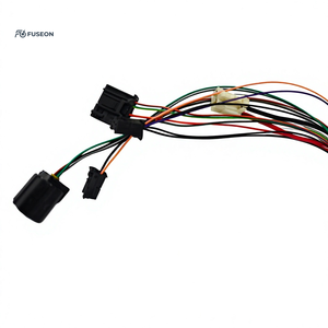 Faisceau de câblage de transmission pour châssis automobile, connecteur gris-blanc, faisceau de câblage personnalisé multi-branches, OEM 12V 24V - Product Image 5