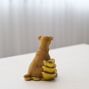 新工場カスタム樹脂猫犬動物庭装飾樹脂犬彫刻カスタムポリレジン大型動物グラスファイバー像 - Product Image 5