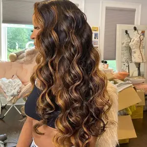 Free Sample Colored Hd Brazilian Curly Full Body Wave Front Raw Blonde Kinky Transparent Lace Wholesale Cheap Human Hair Wigs