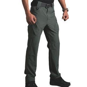 กางเกงขายาวผู้ชาย <span class=keywords><strong>IX9</strong></span> กางเกงคาร์โก้ กางเกงหลายกระเป๋า กางเกงยุทธวิธี กันน้ำ ระบายอากาศ กางเกงทำงานกลางแจ้ง - Product Image 2