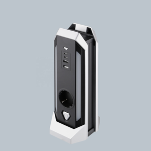 Multiprise de jeu avec protection contre les surtensions EU 250V 16A, 4 prises et ports USB, cordon d'extension de 1,4 m et chargeur de manette <span class=keywords><strong>PS5</strong></span> - Product Image 4