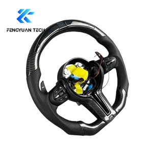 Volant OEM pour BMW E92 F30 F10 E60 F31 F82 E61 E90 E39 E91 E70 E46 F22 E53 F80 F48 F01 F32 F36 F07 F93 E87 en fibre de carbone - Product Image 2