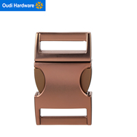 Boucles réglables à dégagement rapide latéral en métal de haute qualité de 25 mm pour sangles de sacs en alliage de zinc, accessoires de quincaillerie en gros