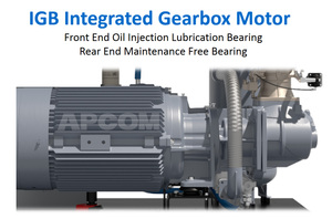 APCOM Small Integrated Rotary Screw Air <b>Compressor</b> Single Phase 220V VFD Low Noise Portable Compresor De Aire - Product Image 5