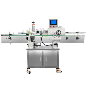 Machine d'étiquetage verticale entièrement automatique Yunqingtech pour pots de sauce, canettes de bière, seaux de peinture, cosmétiques, parfums et miel - Product Image 4