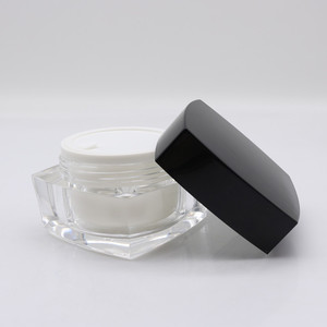 Pote de creme vazio, 5ml 10 ml 15ml 30ml 50ml pote de creme acrílico quadrado 10 ml recipiente de loção facial 5g 10g <span class=keywords><strong>15g</strong></span> 30g 50g para embalagem de cosméticos - Product Image 5
