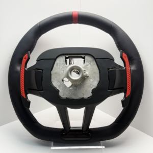 Volante Calefactable Personalizado de Cuero Completo y Alcántara para BMW G20 <span class=keywords><strong>330i</strong></span> X3 G01 540i G30 M550i X5 G05 G80 M3 G82 M4 M240i G42 Lci - Product Image 2