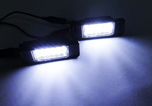 Nouvelle lampe LED 18 SMD 6340 G9/A5/G3/F0 pour éclairage de plaque d'immatriculation de voiture pour Citroën Berlingo C2/C3/C4/C5/C6/C8 <span class=keywords><strong>DS3</strong></span> - Product Image 5