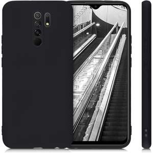 Funda protectora delgada de TPU para Redmi 9, cubierta suave mate negra mate para teléfono - Product Image 5