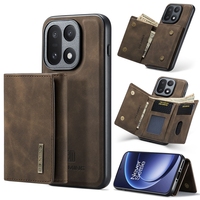 Étui portefeuille détachable antichoc avec porte-cartes pour OnePlus 15, étui en cuir 2-en-1 pour Samsung Galaxy S26 Ultra