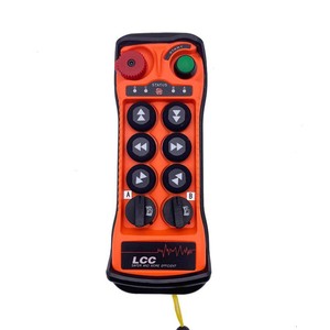 Control Remoto Industrial LCC para Grúa, 4 Botones, Antichoque, Inalámbrico, Alcance de 30M, para Polipasto Eléctrico - Product Image 1