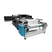 Printer Hybrid Pass tunggal & Printer Roll ke Roll 2 In 1 dengan HP Printhead untuk kertas gulung cetak kotak karton