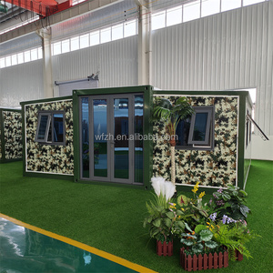 Low Cost China Suppliers Custom Mobile Box Camping Container <b>House</b> Prefab <b>Houses</b> China Expansion Steel Structure - Product Image 1