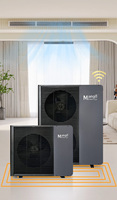 Monoblock Inverter udara, kontroler Wifi pompa panas domestik, DC Inverter udara ke Air 10KW 15kW 20kW R32