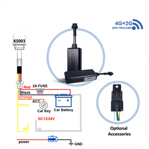Pelacak GPS 4G LTE CA003 J16 Tahan Air Manajemen Armada Pelacakan Kendaraan Waktu Nyata - Product Image 6