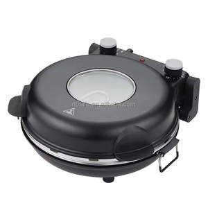 Aifa encimera arcilla <span class=keywords><strong>Pizzarette</strong></span> Pizza Horno 6 personas Mesa Mini Pizza cúpula horno fabricante con 6 palas de acero inoxidable - Product Image 4