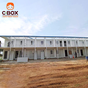 Edificios de Oficinas Móviles Desmontables Cbox, Panel Sándwich, Casas Pequeñas Modernas, Dormitorio para Trabajadores, Casa Contenedor Modular Prefabricada - Product Image 5