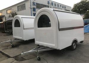 Remorque de restauration rapide entièrement équipée sur mesure / Chariot à café pour la vente de camions de restauration personnalisés - Product Image 4