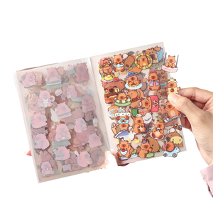 20pcs/<b>pack</b> Sweet House Limited Creative Self-adhesive PET <b>Stickers</b> for Holiday Decoration Die Cutting Kids <b>Sticker</b> Book - Product Image 1