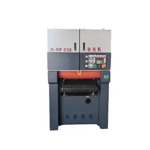 High Quality Horizontal brush finish drum sander machine woodworking