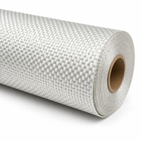 Tissu en fibre de verre tissé pour réservoirs et tuyaux, rouleau de tissu E-Glass haute résistance à la traction, résistant à la chaleur, pour enroulement FRP