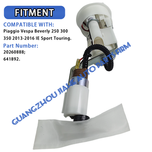 Ensemble de <span class=keywords><strong>pompe</strong></span> à carburant PAT pour moto <span class=keywords><strong>Piaggio</strong></span> Vespa Beverly 250 300 350 2013-2016 IE Sport Touring <span class=keywords><strong>Pompe</strong></span> à carburant 641892 20260888 - Product Image 2