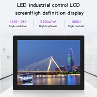 PC industriel 15,6 pouces, écran tactile étanche, moniteur mural intégré, I5 I7 21,5 VESA, ordinateur industriel