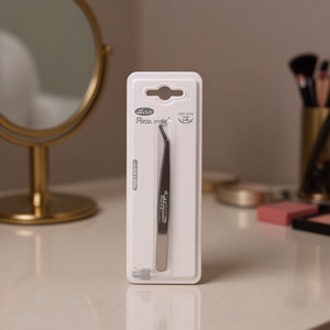 Pinzette in Metallo Ilan 12,5 Cm per Extension Ciglia - Product Image 3