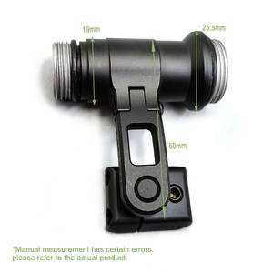 Support de casque tactique SS MAX pour M600 M300 Scout Light <span class=keywords><strong>KIJI</strong></span> K1 Base de montage de lampe de poche illuminateur IR SOTAC GEAR - Product Image 2