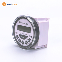Temporizador Digital LCD TM-619H-2 Mini de 5 Pines, 16A, 230V, Alimentado por Batería, IP44, Material ABS, Nuevo y Original