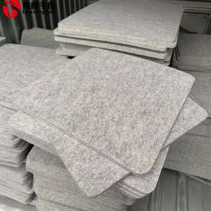 Tendencia 2025 EE. UU. Nuevos productos Almohadilla de planchado acolchada para edredones 17 "X 13,5" Estera de presión de lana, <span class=keywords><strong>tabla</strong></span> de hierro de fieltro de lana portátil - Product Image 6