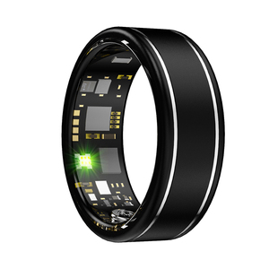 R10M SmartRing Fitness Tracker Wearable Santé Hommes Femmes Moniteur de Fréquence Cardiaque 5ATM Doigt Smart Ring R10M - Product Image 1