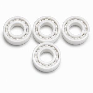 6007 Full Ceramic <b>Bearing</b> ZrO2 35x62x14mm PTFE Cage Open Corrosion Resistant Non Magnetic Insulating for Chemical Equipment - Product Image 2