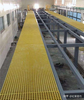Plaques de Grille Moulées en Fibre de Verre (FRP/GRP) Durables et Multicolores pour Drainage, Escaliers et Allées – Approvisionnement en Gros