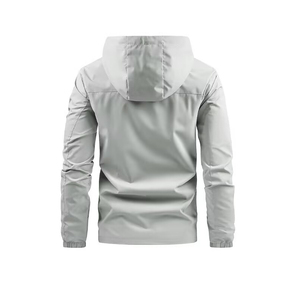 Veste coupe-vent personnalisée avec logo d'entreprise, imperméable, pour les équipes de vente immobilière et de marketing sur le terrain - Product Image 5
