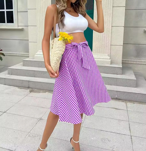 Summer Clothes for Women Plus Size Womens Skirts Women's Skirts with Bow Ties - Product Image 3